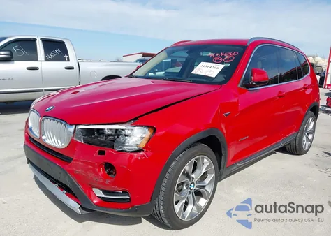 2016 BMW X3 xDrive35I из США, поврежденный, VIN 5UXWX7C51G0R17799